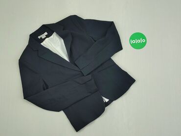 Blazer, jacket, S (EU 36), stan - Dobry, wzór - Jednolity kolor, kolor - Czarny