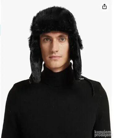 Šubare: NOVO Ruske kape, šubare, ski, skijanje, skijaška postavljena kapa za — 1