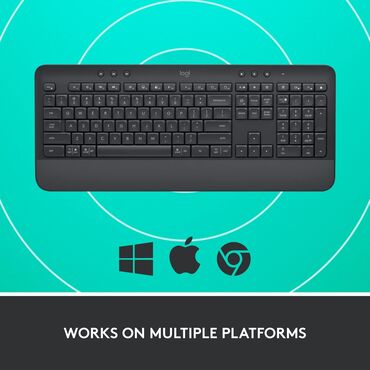 купить зарядное устройство для ноутбука: Клавиатура беспроводная Logitech Signature K650 характеризуется