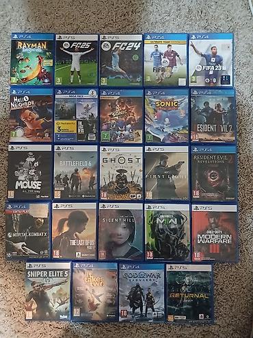 Игровые диски PS5/PS4: - first light 007 — 4200 - Ghost of Yōtei —