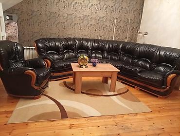 kreslo satilir: *500₼ KÜNC divan kreslo :-TƏCİLİ SATILIR*‼️ Təmiz ağacdandı kənarları — 1
