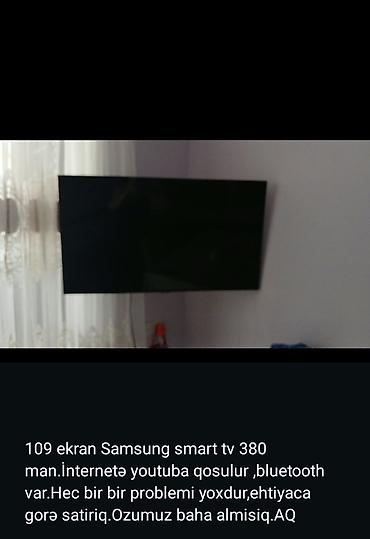 110 ekran smart tv: Samsung Smart TV – 109 ekran (təxminən 43") - Smart TV funksiyaları - — 1
