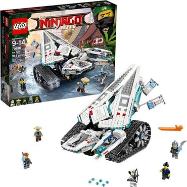 uşaq triçiklları: Ninja Mobile seriyasından olan 976+ parçadan ibarət lego seti. 🪅 Lego