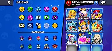 təsbeh mağazası: Brawl Stars hesabı – geniş kostyum kataloqu və yüksək trofeylər — 5