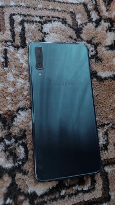 honor 8x ekran qiymeti: Samsung A7, 64 GB, rəng - Mavi