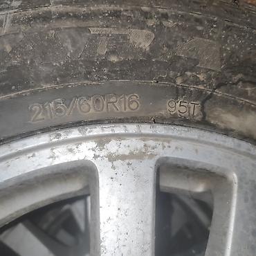 хонда диски: Колеса в сборе 215 / 60 / R 16, Зима, Б/у, Комплект, Легковые, Литые, отверстий - 5 — 6