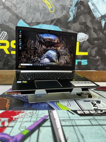 телефон каракол бу: Ноутбук, Acer, 16 ГБ ОЭТ, Intel Core i7, 15.6 ", Колдонулган, Жумуш, окуу үчүн, эс тутум HDD + SSD