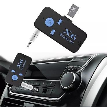 Avtoelektronika: BT - X6 Wireless, Bluetooth AUX adapteri telefonunuzu və ya AUX — 5