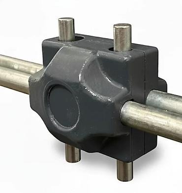 Proizvodi od rolovanog metala, metalni kanali: Držač spojnica za 2d panelne ograde. Panelna ograda Fence system doo — 2