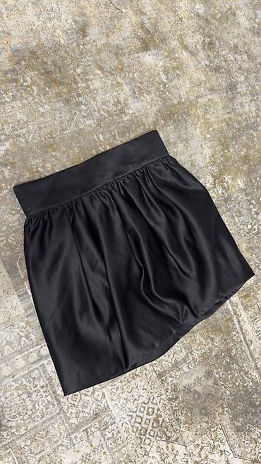 Юбки: Юбка ZARA, модель с широкой посадкой на талии и мягкими драпировками — 3