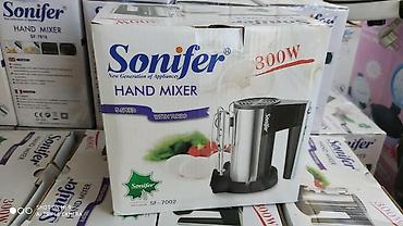 Mikserlər: Mikser Sonifer Professional Turbo 300 watt demir korpusiri — 7