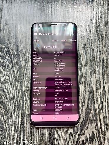 Mobil telefon və aksesuarlar: Samsung Galaxy S8, 64 GB, rəng - Qızılı, Düyməli, Sensor, Barmaq izi — 10