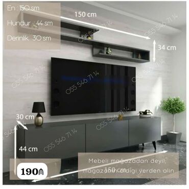 Masa və oturacaq dəstləri: Tv altligi tv stend sifarisle