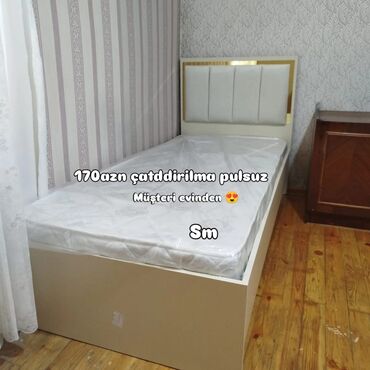 Dolablar: Təknəfərlik çarpayı, Bazasız, Matras ilə, Siyirməsiz
