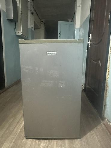 fridge: НЕ РАБОЧИЙ!!! Мини-холодильник JANGARD, однодверный, серебристый. - — 1