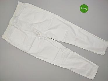 szeroki pas: Spodnie materiałowe damskie, rozmiar 3XL — 3