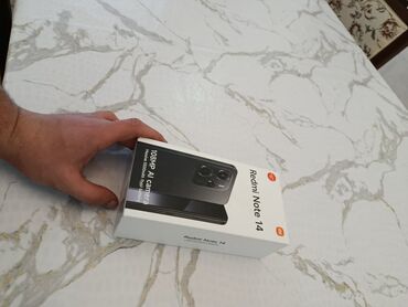 Redmi: Redmi Note 14, 128 GB, rəng - Mavi, Barmaq izi — 9