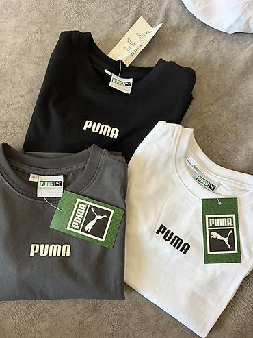 pull and: Детские Футболки PUMA, базовые и с крупным логотипом. - Модели — 1