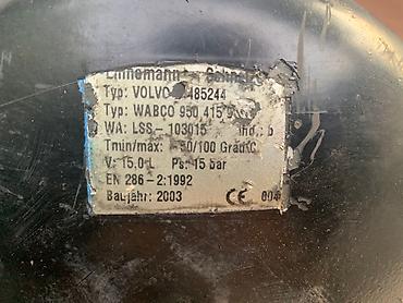 волво fh: Ресивер воздушный Volvo FH12 fh12.380 D12 380 2003 Контрактный из — 10