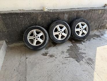 Колеса в сборе 215 / 65 / R 16, Лето, Б/у, Комплект, Легковые, Литые, отверстий - 5