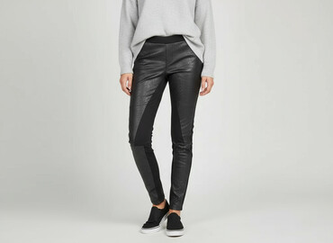 białe rajstopy 164: PULZ, Leggings Elegant for women, size S