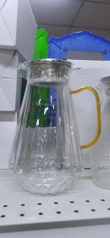 стеклянный кувшин: Стеклянные кувшины для воды, компота, лимонада и чая. Варианты — 2