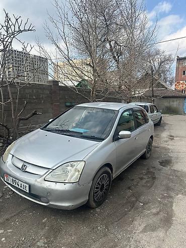 solaris accent: Honda Civic: 2002 г., 1.5 л, Автомат, Бензин, Хэтчбэк — 3
