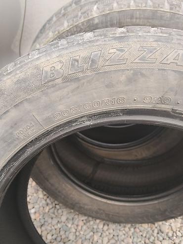 бриджстоун: Шины 205 / 60 / R 16, Зима, Б/у, Комплект, Легковые, Япония, Bridgestone — 1