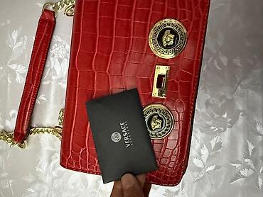health priority очки цена: Классическая сумка, Versace, Италия, Материал: Натуральная кожа, Жёсткая конструкция, Женские, Новый — 2