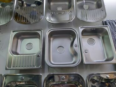 Çanaq üçün kranlar: Mətbəx üçün nəzərdə tutulmuş paslanmayan poladdan hazırlanmış sink
