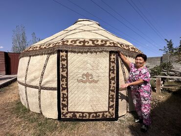 Продажа юрт: Продается боз уй, 75 баш, 5 канат Для другой подробной информации - — 2
