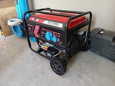 пушка дизельная: Бензиновый генератор D-MAX DM-7500E - Тип: однофазный генератор — 2