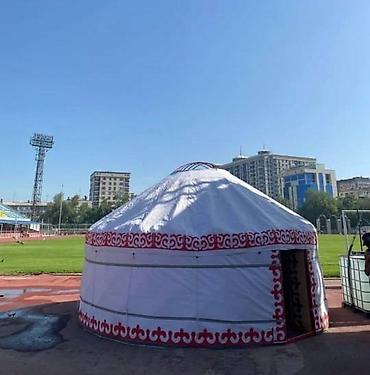 Спорт и хобби: Аренда юрты, Каркас Металлический, 85 баш, Стол, Стулья, Казан — 6