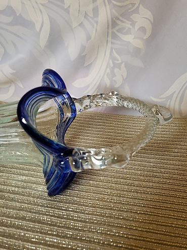 Figure: Murano nova korpa,rucni rad iz 70ih godina. Murano korpa duvano na lalafo.rs — 12 Figure: Murano nova korpa,rucni rad iz 70ih godina. Murano korpa duvano — 12