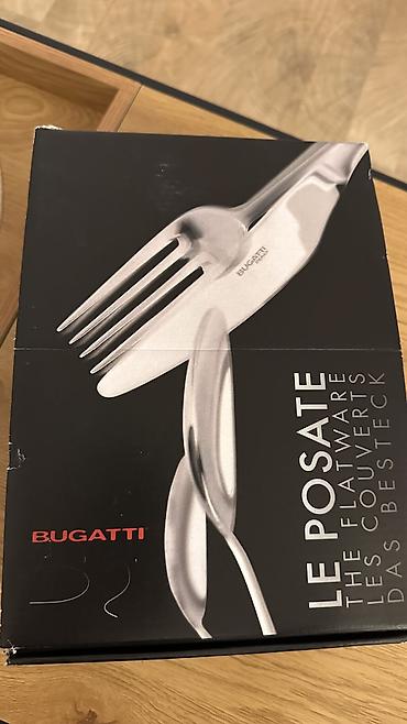 baltalar: Bugatti “Le Posate” dəstləri – İtaliya istehsalı masa bıçaq-qaşıq — 4