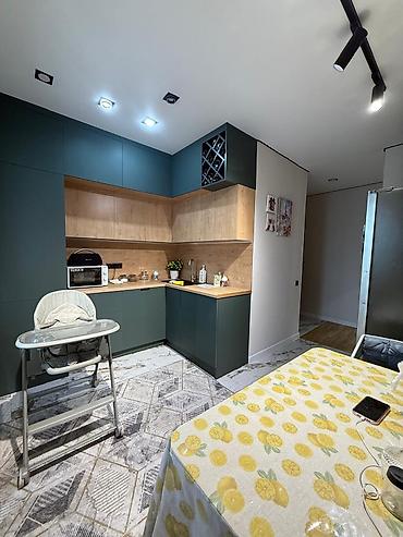 микрорайон: 3 комнаты, 70 м², Учкун мкр 105 серия, 9 этаж, Евроремонт — 2