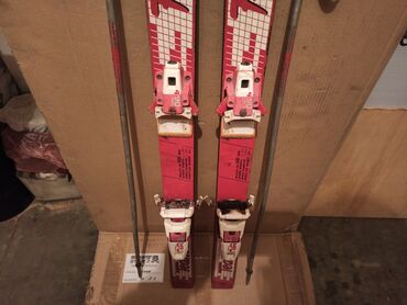 Oprema za skijanje: Dečije skije "ELAN" sa štapovima. Dužina skija 120cm — 7