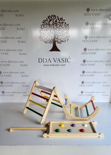 Igračke: 🧗‍♂️ 4-u-1 Drvena Penjalica za Decu Sve što detetu treba – u jednom — 10