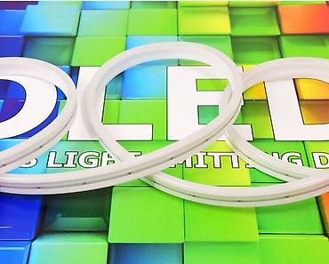 Освещение: Светодиодная гибкая неоновая лента 12V-220V, RGB многоцветная. Гибкий — 4