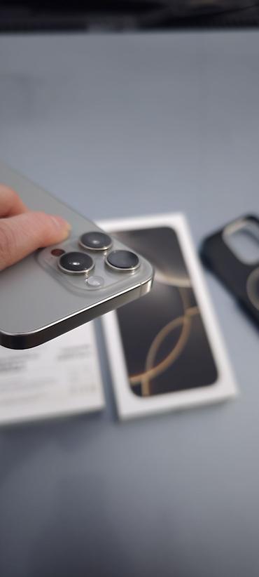 Apple iPhone: IPhone 16 Pro Max, Б/у, 512 ГБ, Natural Titanium, Коробка, 94 % — 9