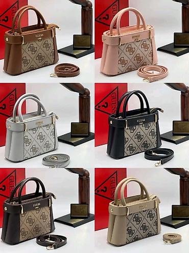 dz09 smart watch: GUESS mini torba – model s monogram printom - Kompaktna ženska — 1