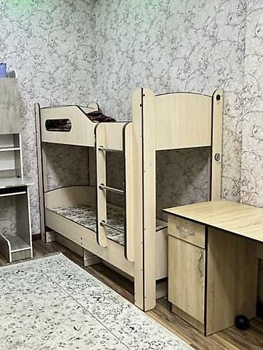 подъемные кровати: Двухъярусная кровать-комплект для детской комнаты. - Конфигурация — 5
