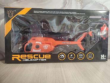 Игрушки: Игрушечный вертолет Rescue Helicopter на радиоуправлении — 3