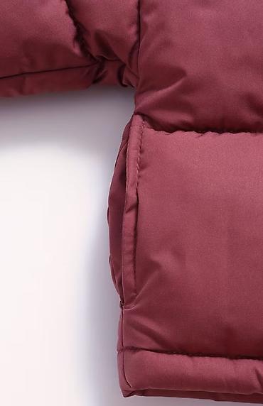 qız ucun paltar: Uşaq üçün qış puffer gödəkçə - Model: Smile Fashion kapüşonlu puffer — 9