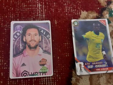 Kolleksiya kartları: Futbol kolleksiya kartları dəsti - Müxtəlif dizaynlarda, rəngli və — 24