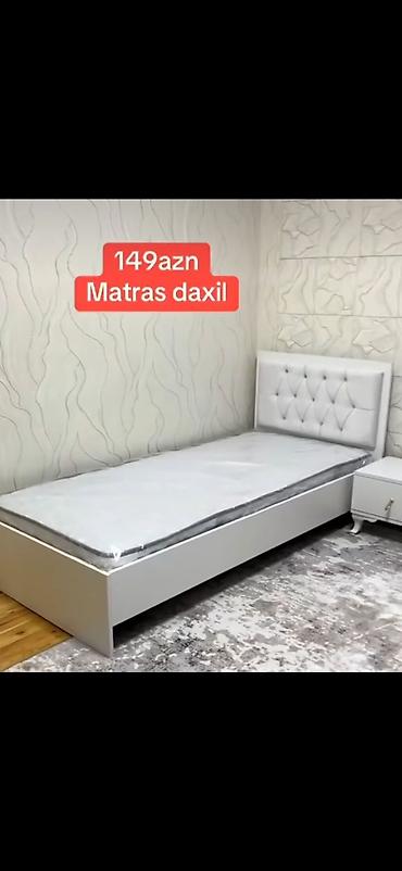 divanlar 2 el: Tək nəfərlik çarpayılar – matrassız və ya matrasla komplekt variantlar — 2