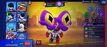 Другое: Brawl Stars oyunu üçün hesab - Kupa: 15 060 (Kupa Yolu I) - Toplanan — 4