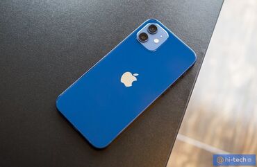 Apple iPhone: IPhone 12, Б/у, 64 ГБ, Синий, 77 %