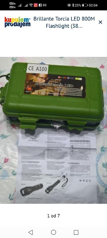 cajnik: Višenamenska USB punjiva baterijska lampa sa modelima L-S03 i L-822 — 8