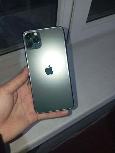 Apple iPhone: IPhone 11 Pro Max, Б/у, 256 ГБ, Зеленый, Чехол, 89 % — 8